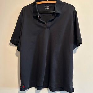 Untuckit black man’s polo shirt, xl, regular fit